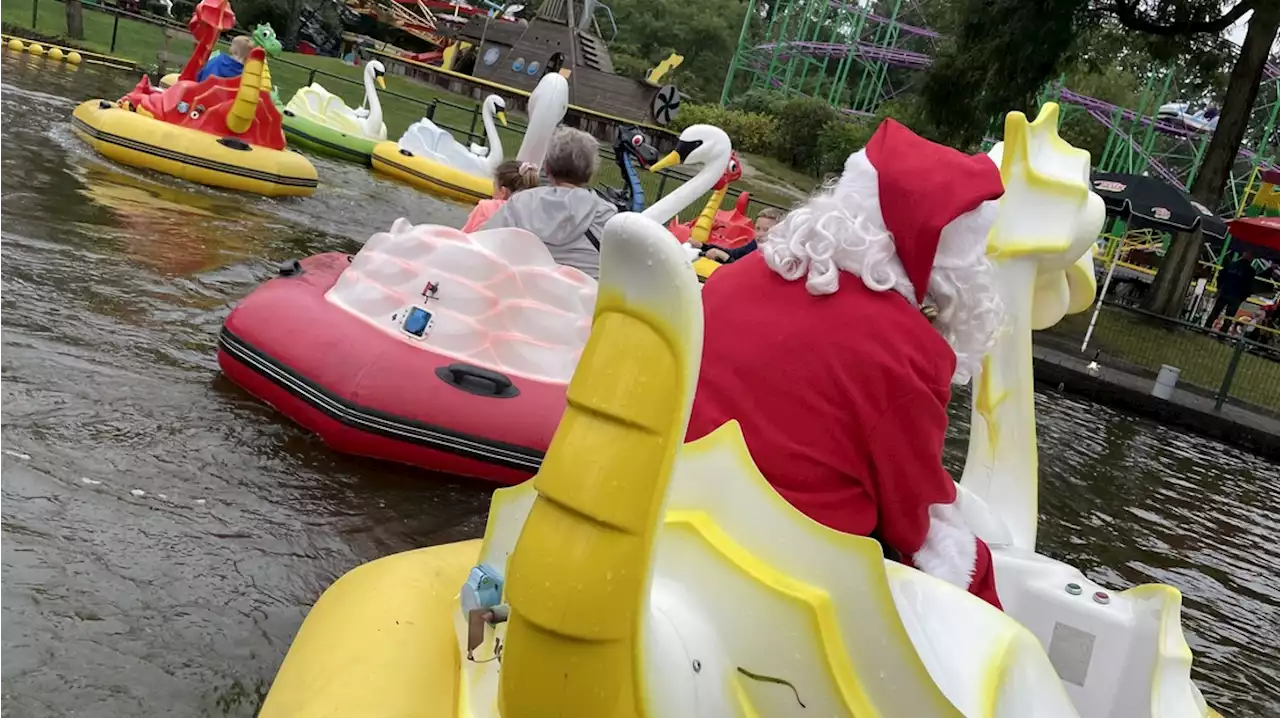 Attractiepark Duinen Zathe viert Kerst tijdens zomer: 'Waren in gekke bui'