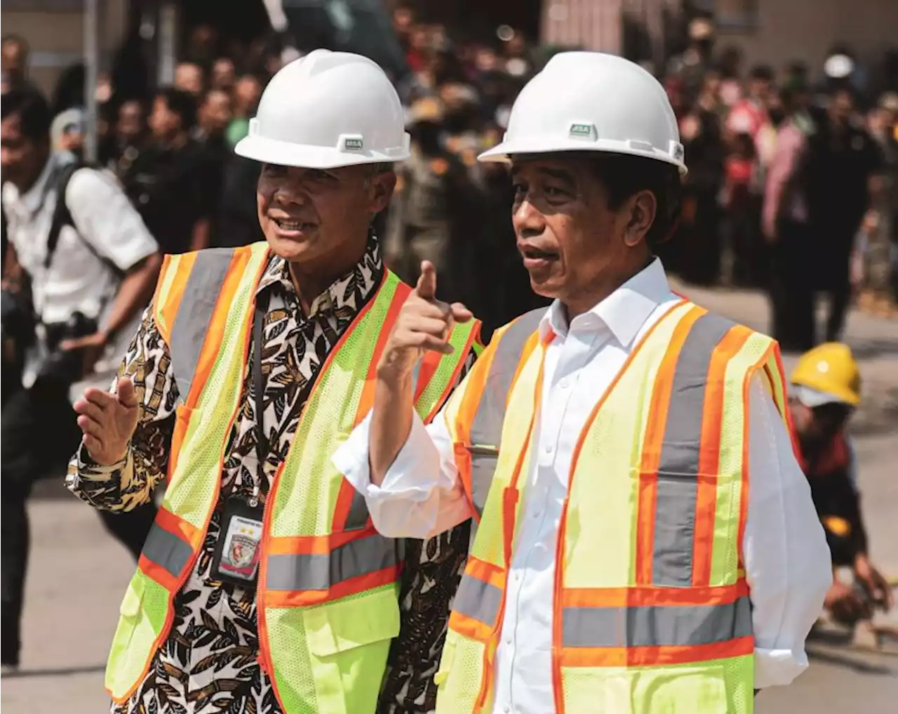 Puji Jalan Jateng di Depan Ganjar, Jokowi: Kondisinya 88% Bagus