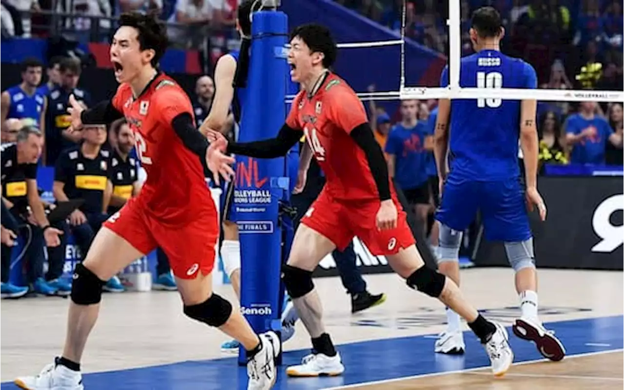 Italvolley ko col Giappone: azzurri giù dal podio