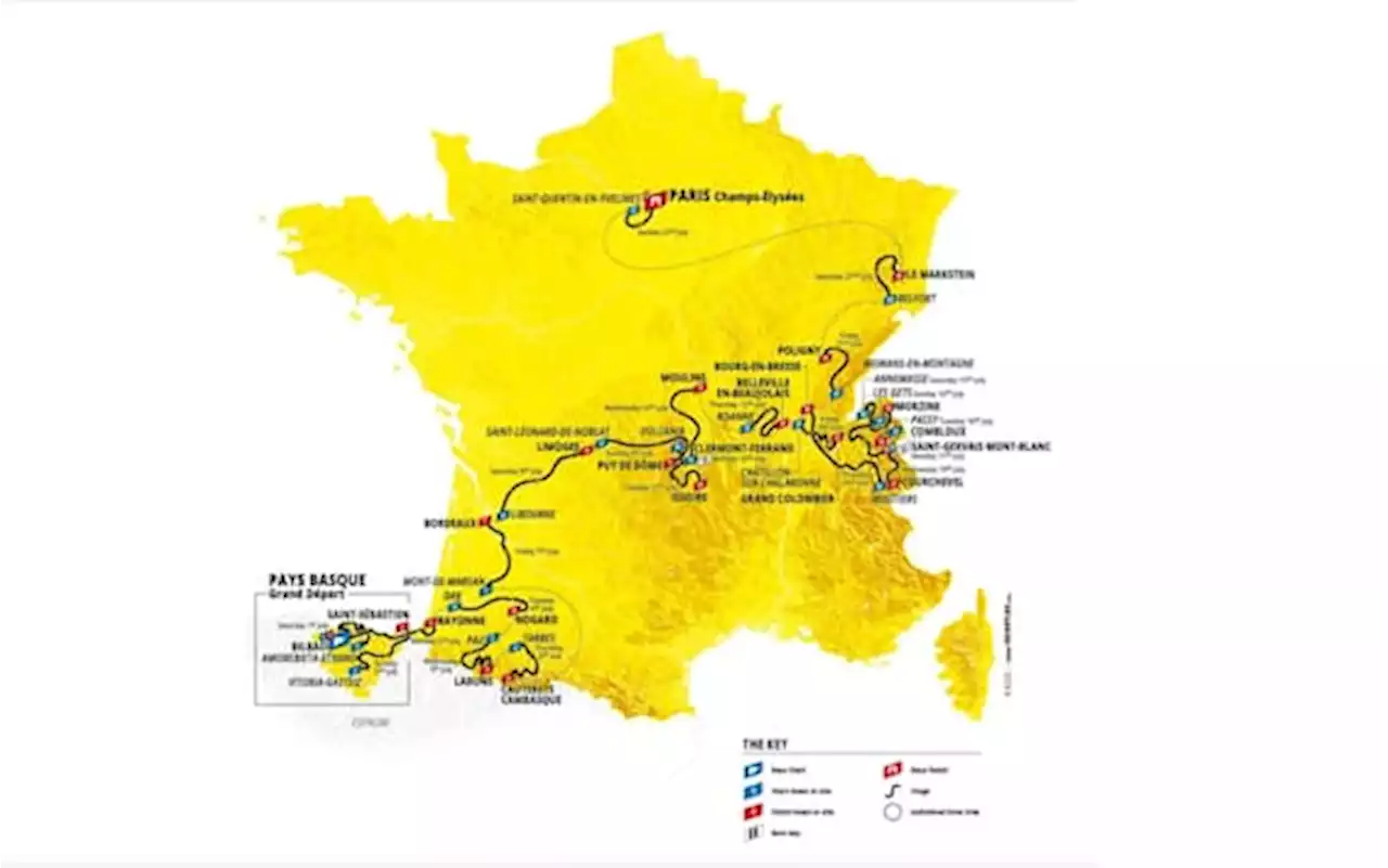 Tour de France, oggi l’ultima tappa: Saint-Quentin-en-Yvelines-Parigi