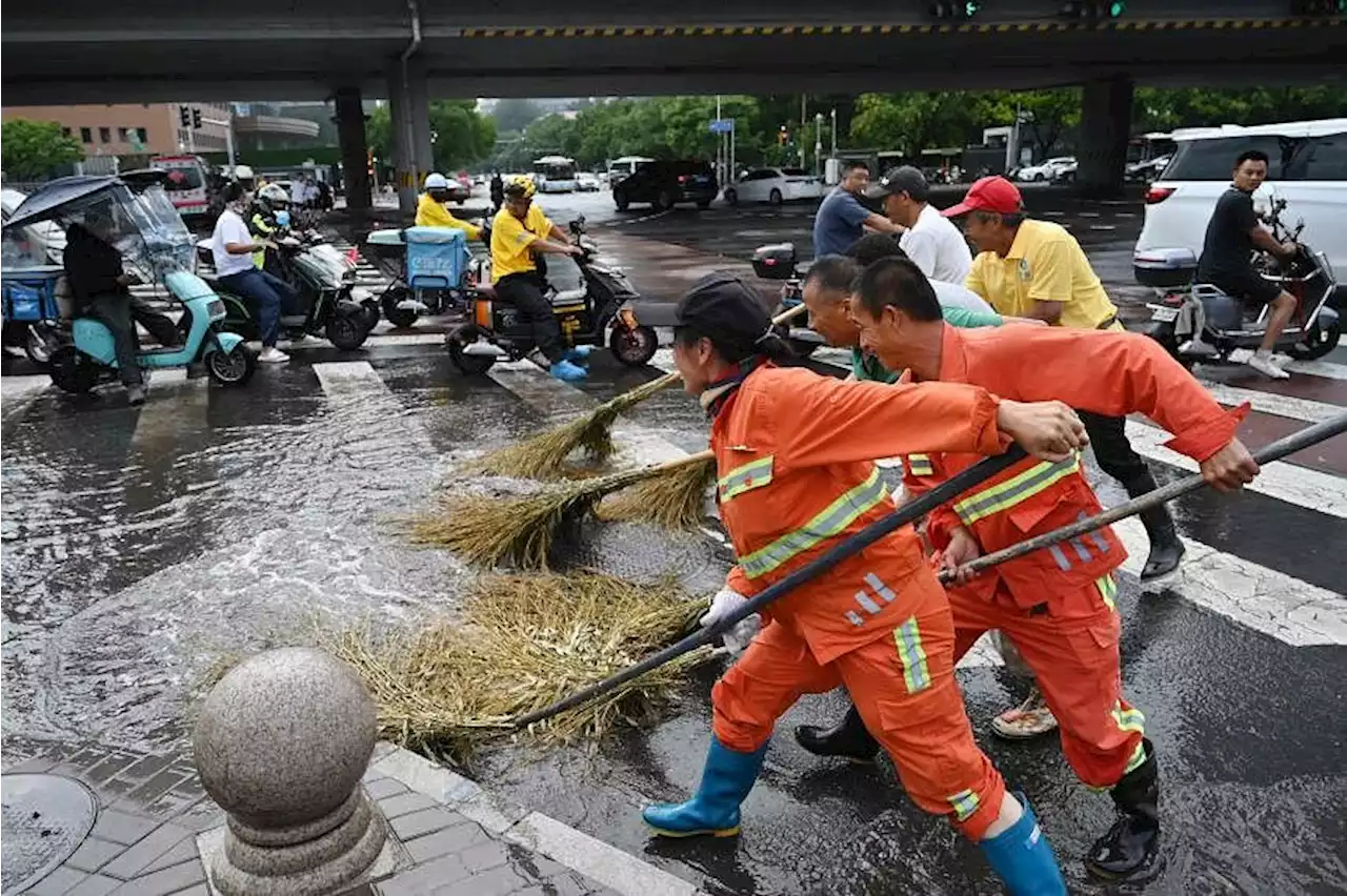 Five dead after heavy rain in eastern China, crops damaged in north-east