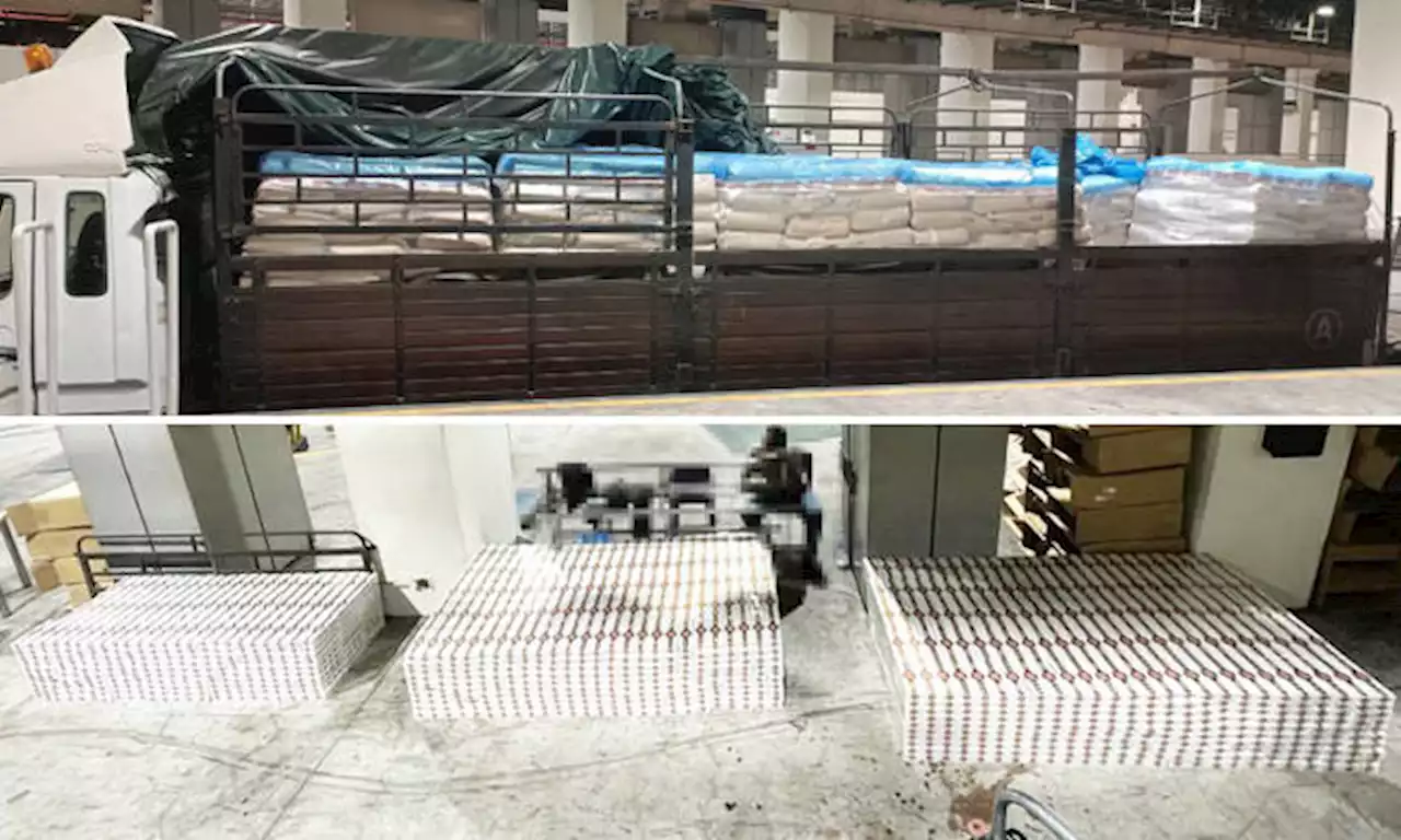 3,300 cartons of illegal cigarettes found among sacks of flour on lorry at Woodlands Checkpoint