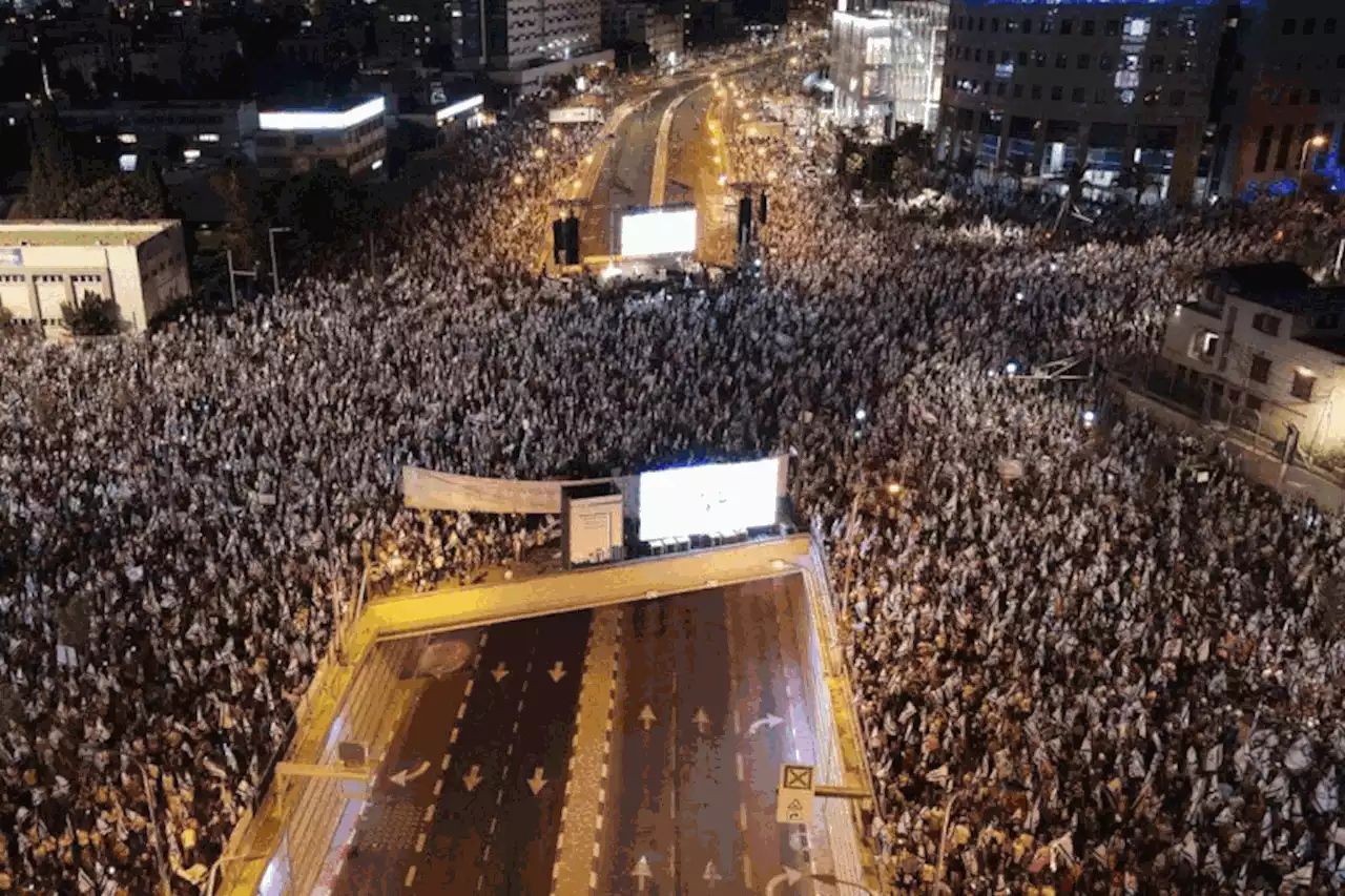 Proteste gegen Justizreform in Israel – Hunderttausende protestieren in Tel Aviv und Jerusalem