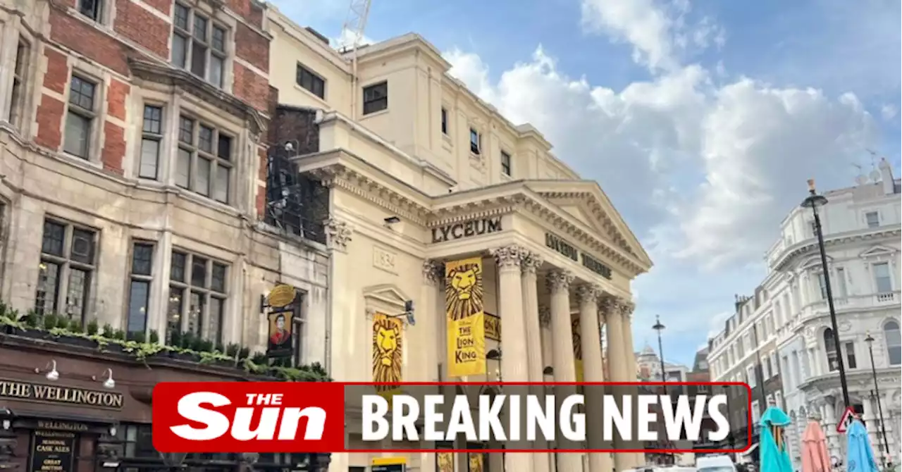 Lyceum Theatre in London's West End evacuated mid-show following bomb threat