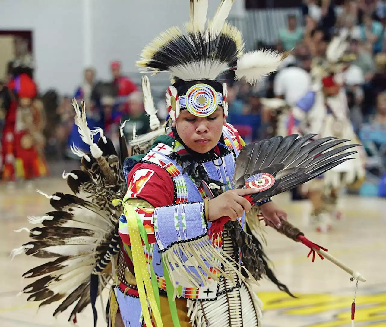 A second generation steps up for intertribal powwow that brings out thousands