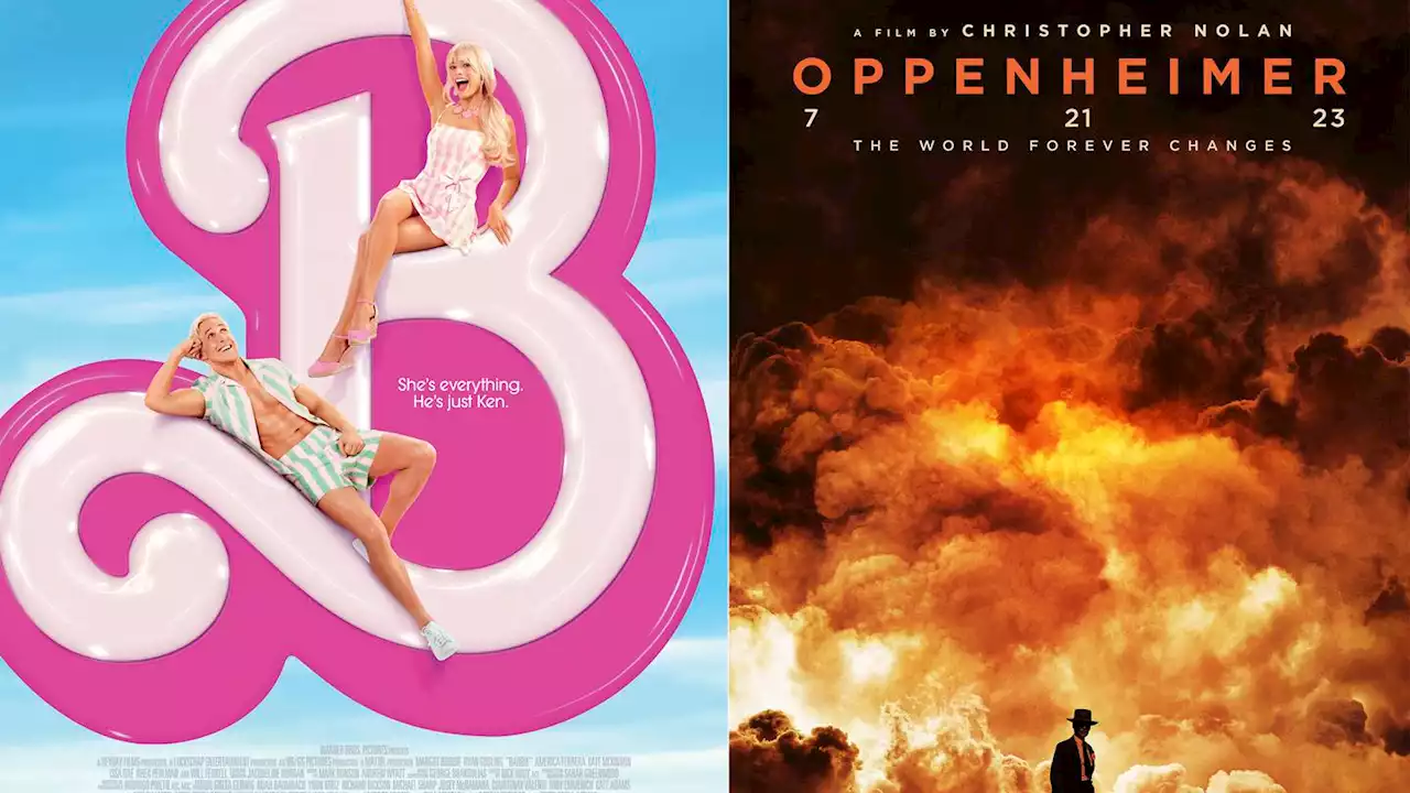 'Barbie' takes the box office crown and 'Oppenheimer' soars in a historic weekend