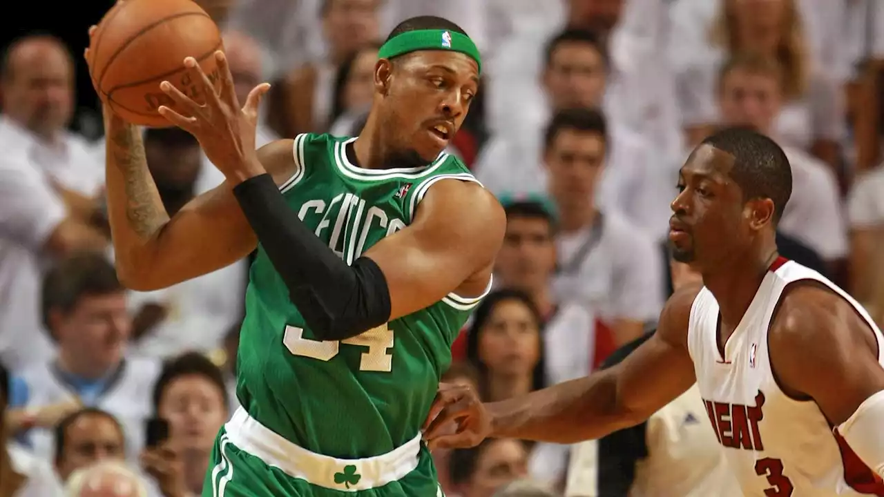 Paul Pierce once again insists he had a better career than Dwyane Wade