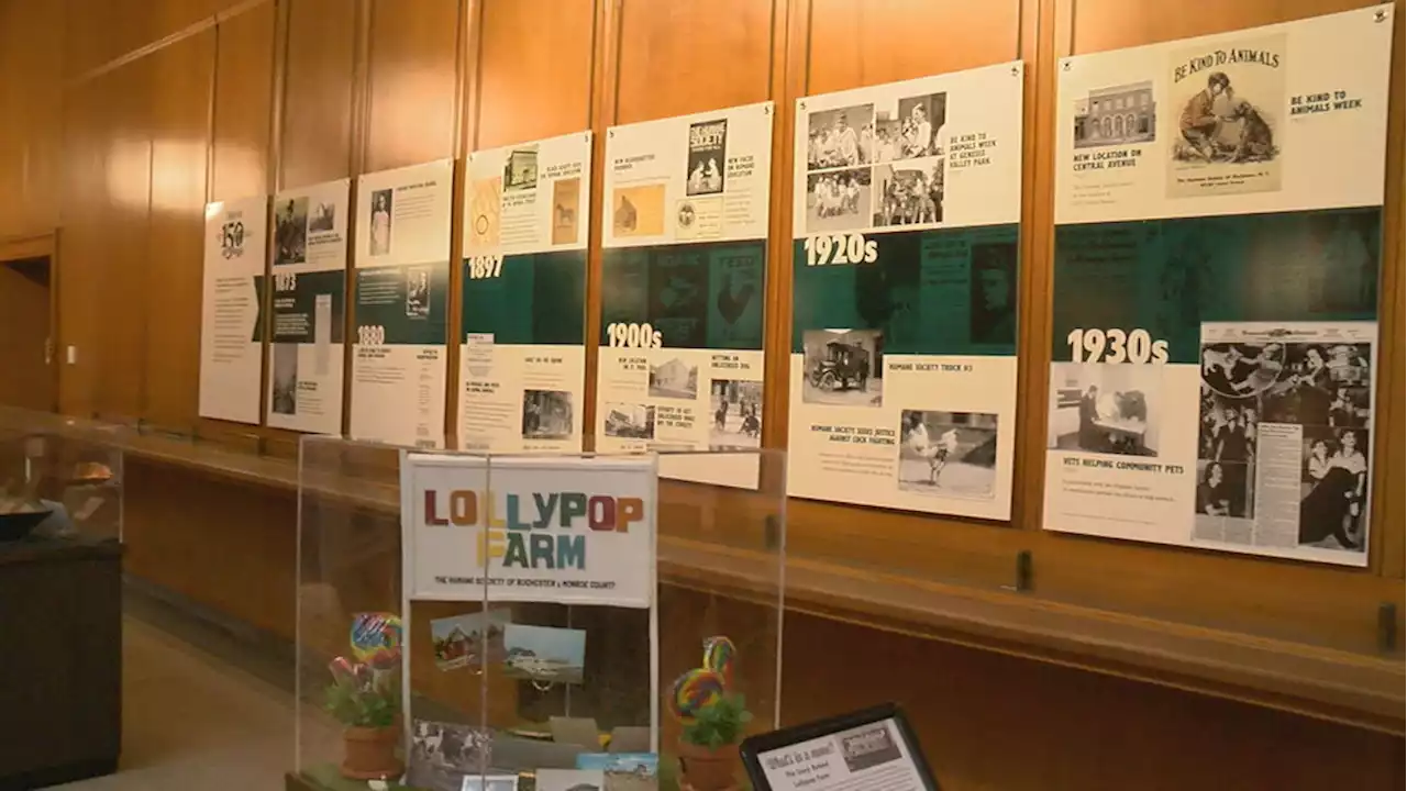 Exhibit at Central Library of Rochester celebrates Lollypop Farm's 150th anniversary