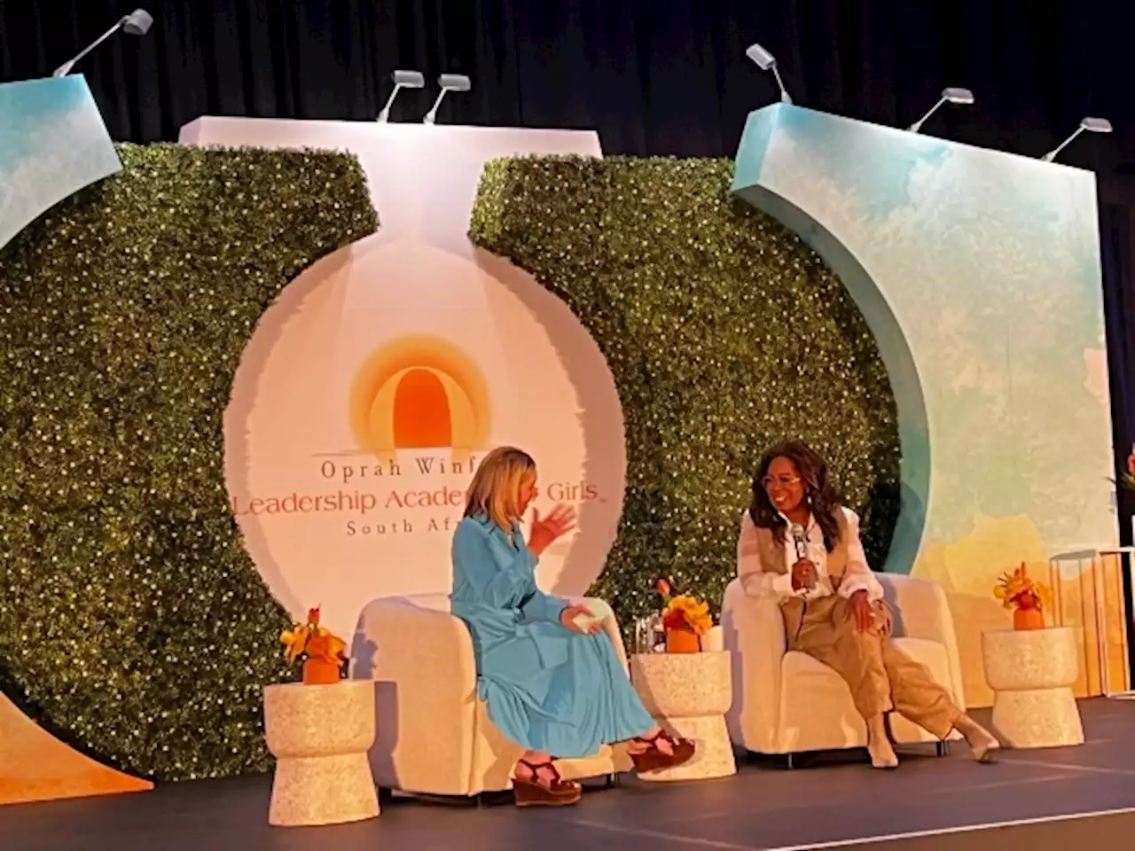 Oprah Winfrey Was In South Africa On Friday To Talk About Trauma