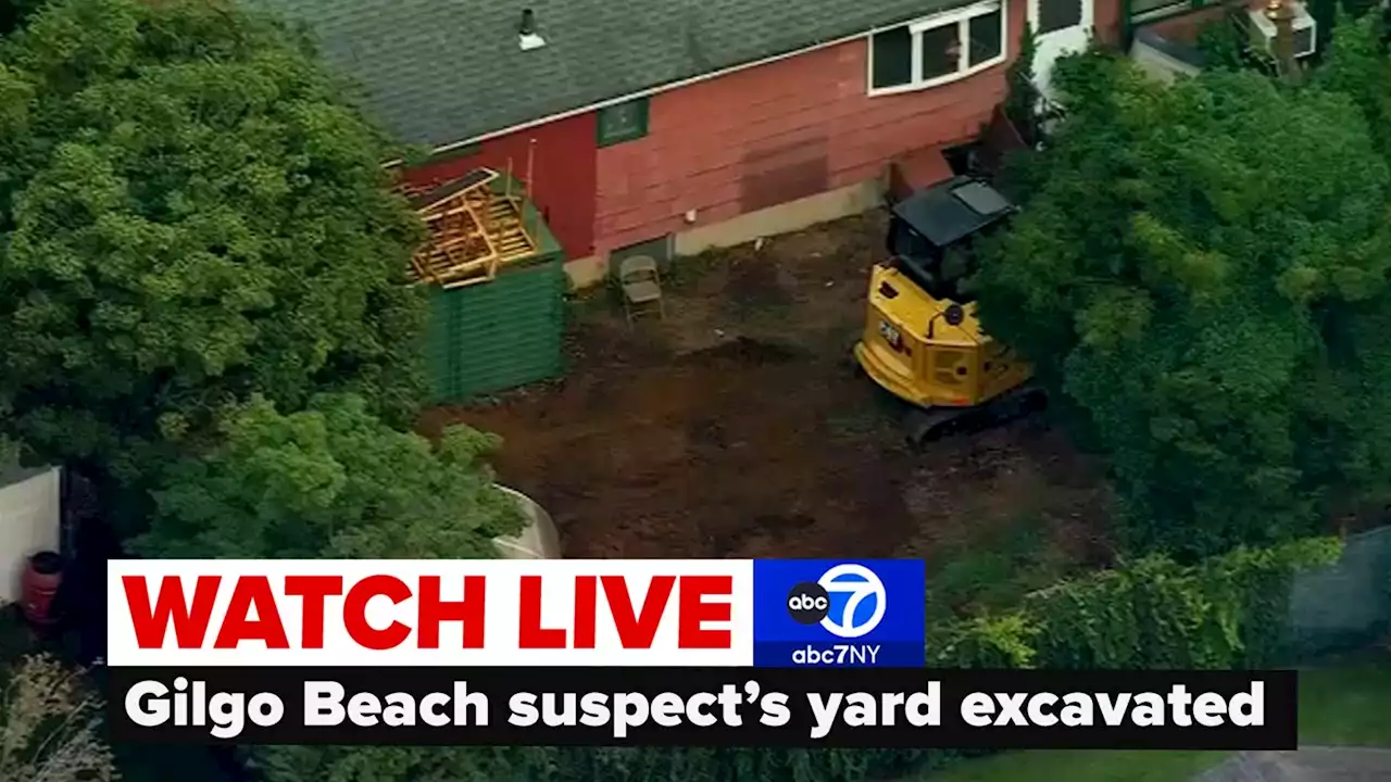 Gilgo Beach Murders: Police use excavating tools to dig up Rex Heuermann's backyard