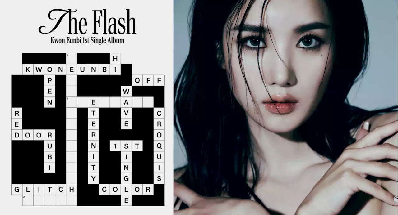 Kwon Eun Bi teases 'The Flash' comeback with playable crossword puzzle teaser | allkpop