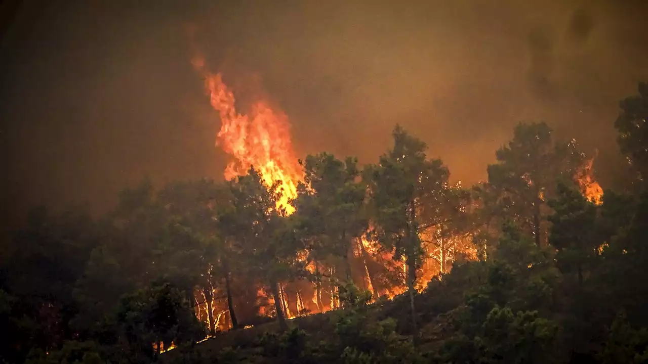 New evacuations ordered in Greece as high winds and heat fuel wildfires