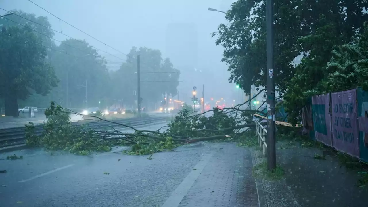 Feuerwehr verhängt Ausnahmezustand nach Unwetter in Berlin