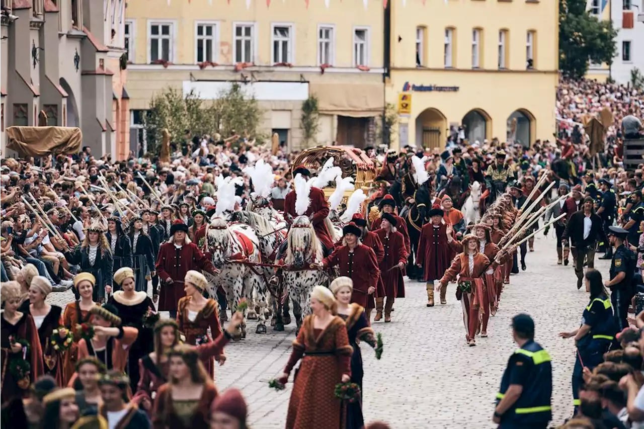 Über eine halbe Million Besucher bei Landshuter Hochzeit