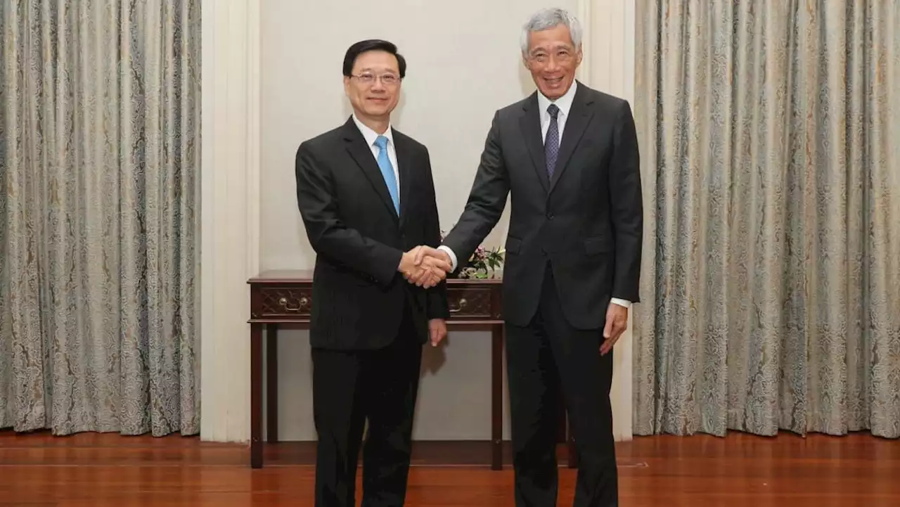 Singapore, Hong Kong reaffirm close and longstanding relations