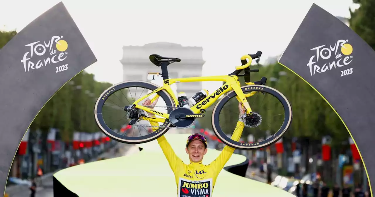 Danish rider Jonas Vingegaard wins the Tour de France for 2nd straight year