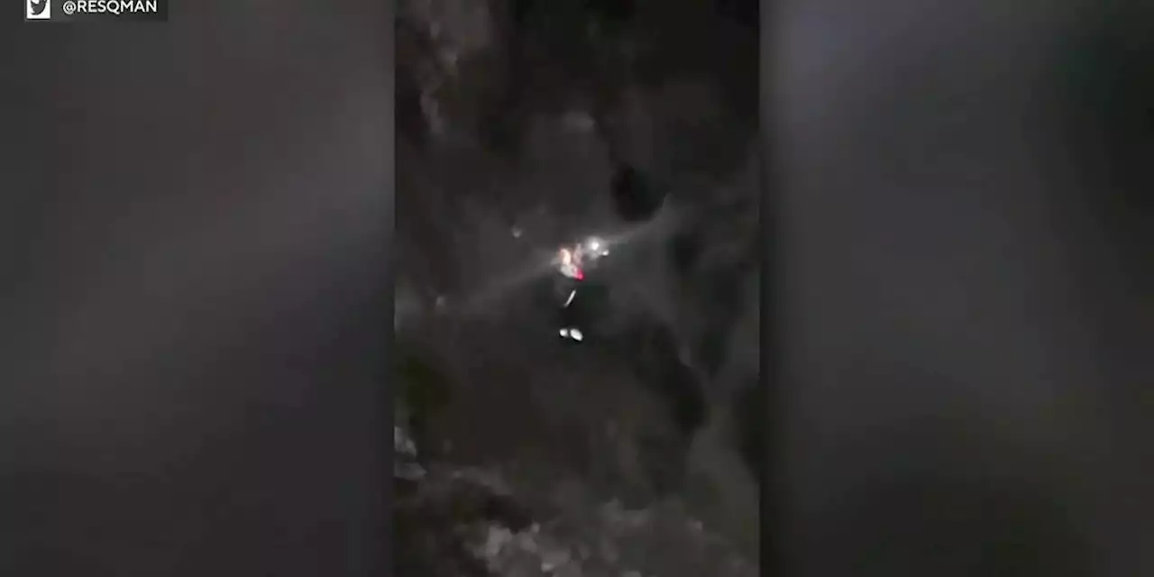 Cellphone helped rescuers find man who was 400 feet down cliff