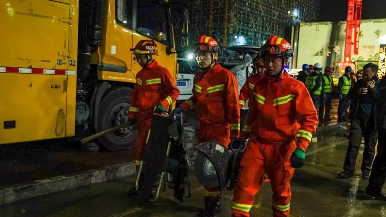 Chine : l’effondrement d’un gymnase fait onze morts