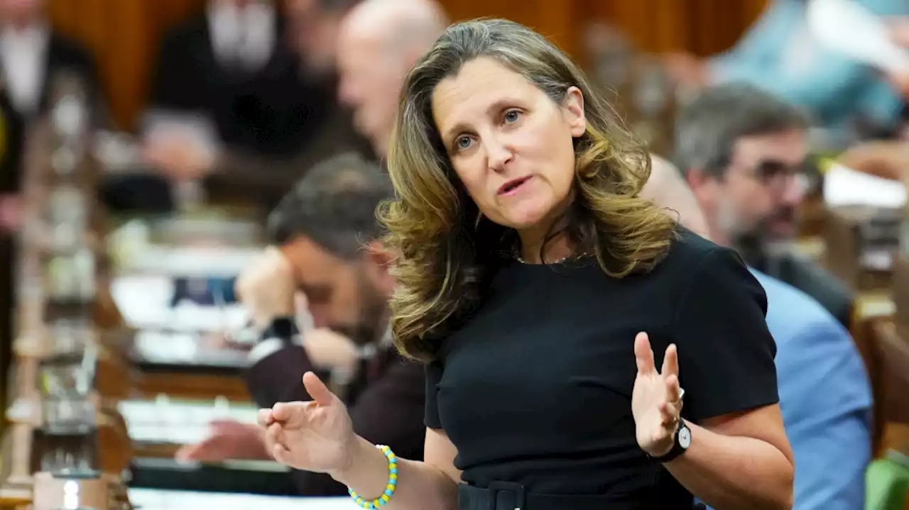 Freeland says feds' ability to spend 'not infinite' as Toronto requests more money