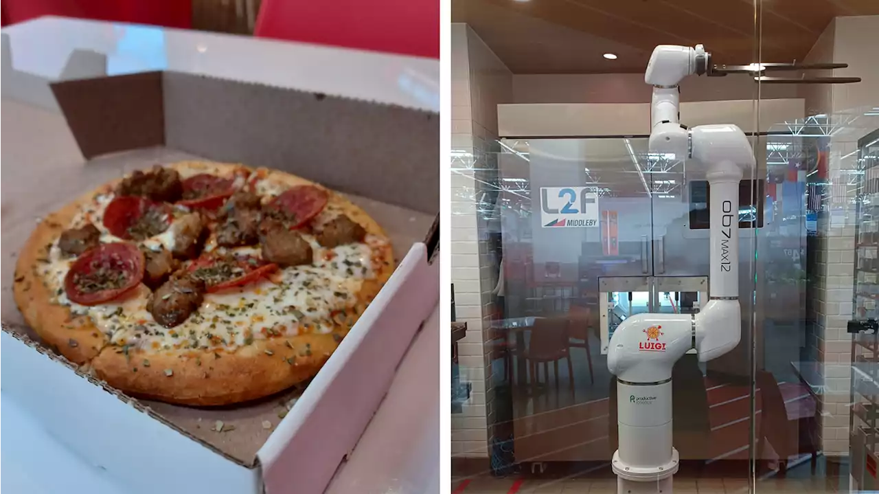 We Try Artificial Intelligence Pizza at the Walmart in Frisco