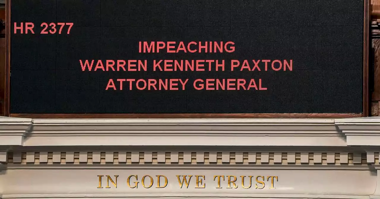 Texas AG Ken Paxton wants Democrats off impeachment jury, citing ‘bias’