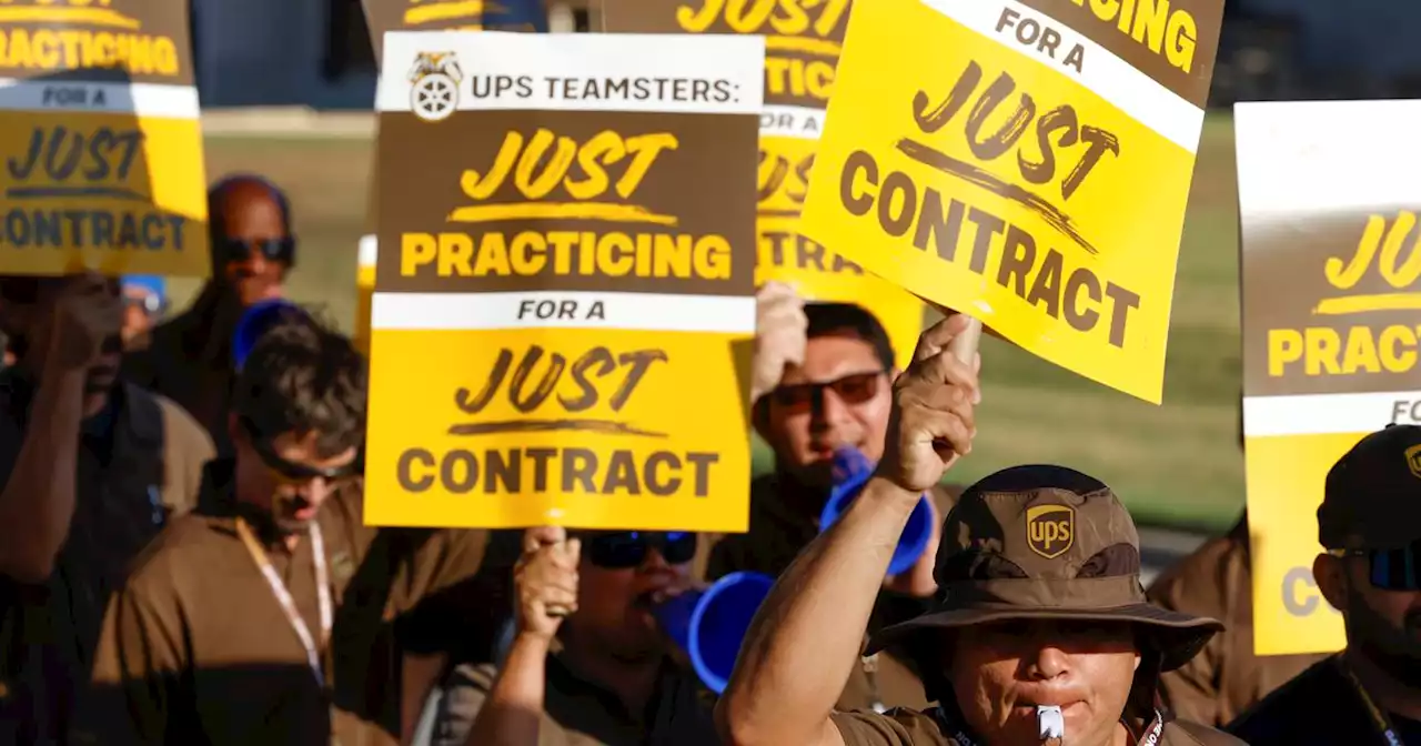 U.S. economy waits in limbo as UPS workers threaten to walk out over contract talks