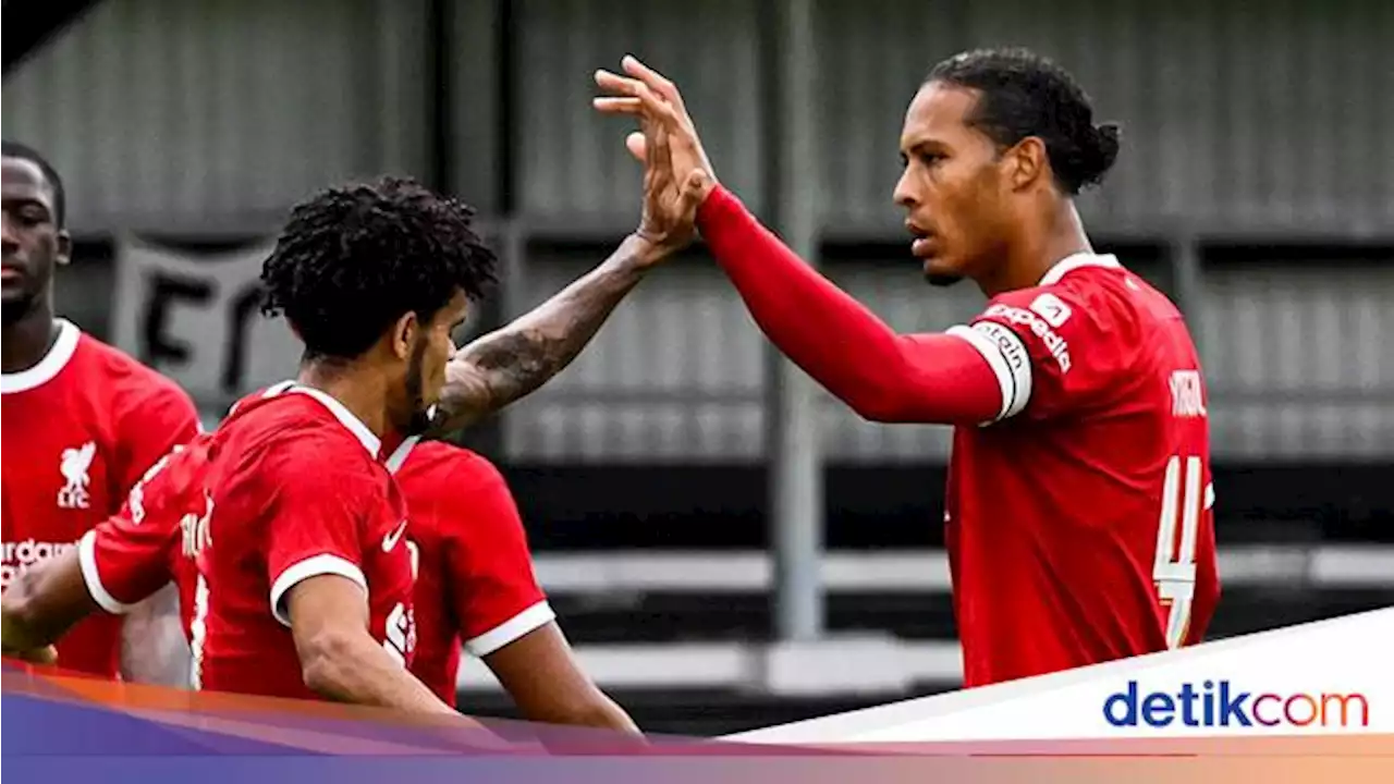 Hujan Gol, Liverpool Diimbangi Tim Divisi Dua Jerman 4-4