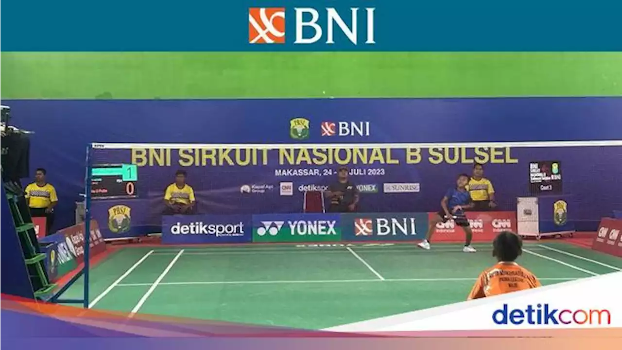 Potret Keseruan Hari Pertama BNI Sirnas B 2023 di Sulsel