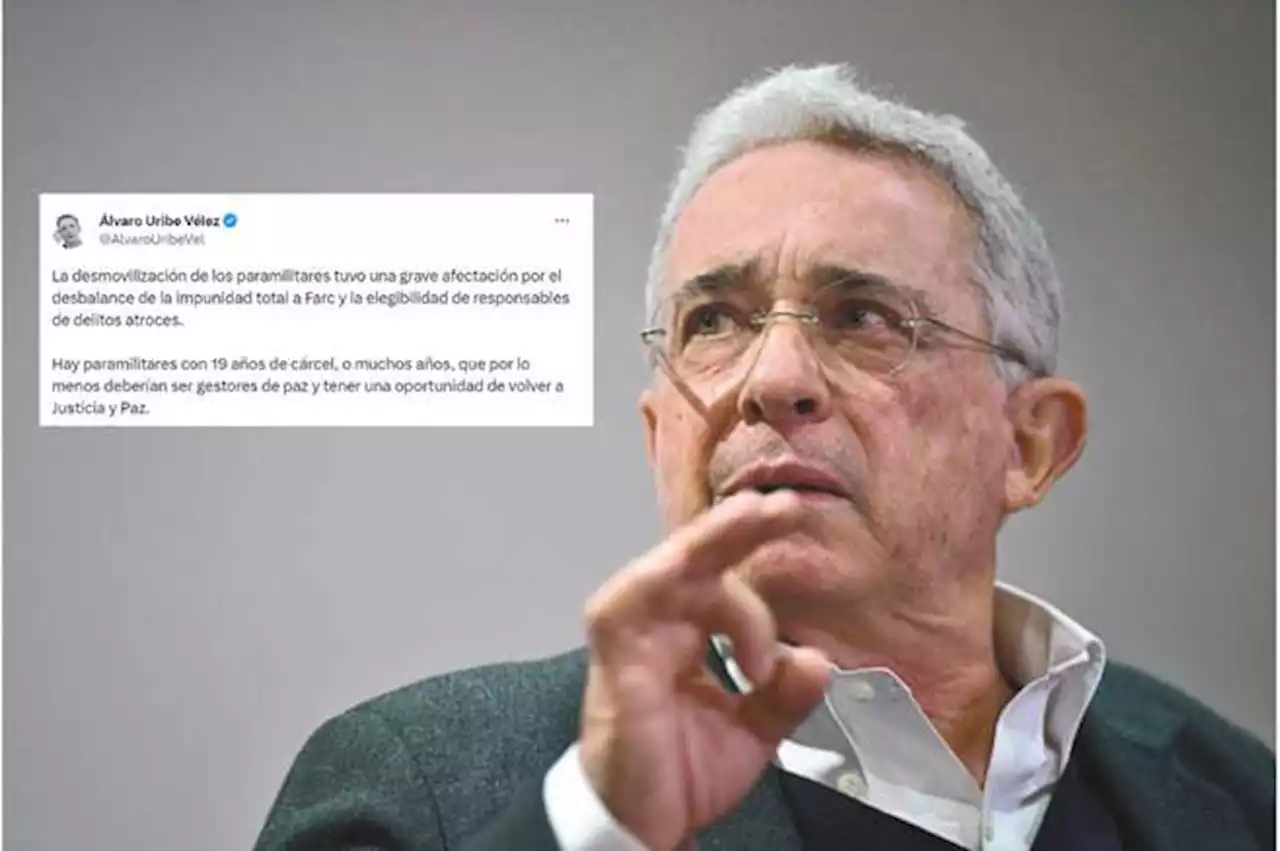 Así quiere Uribe compensar el “desbalance de la JEP”