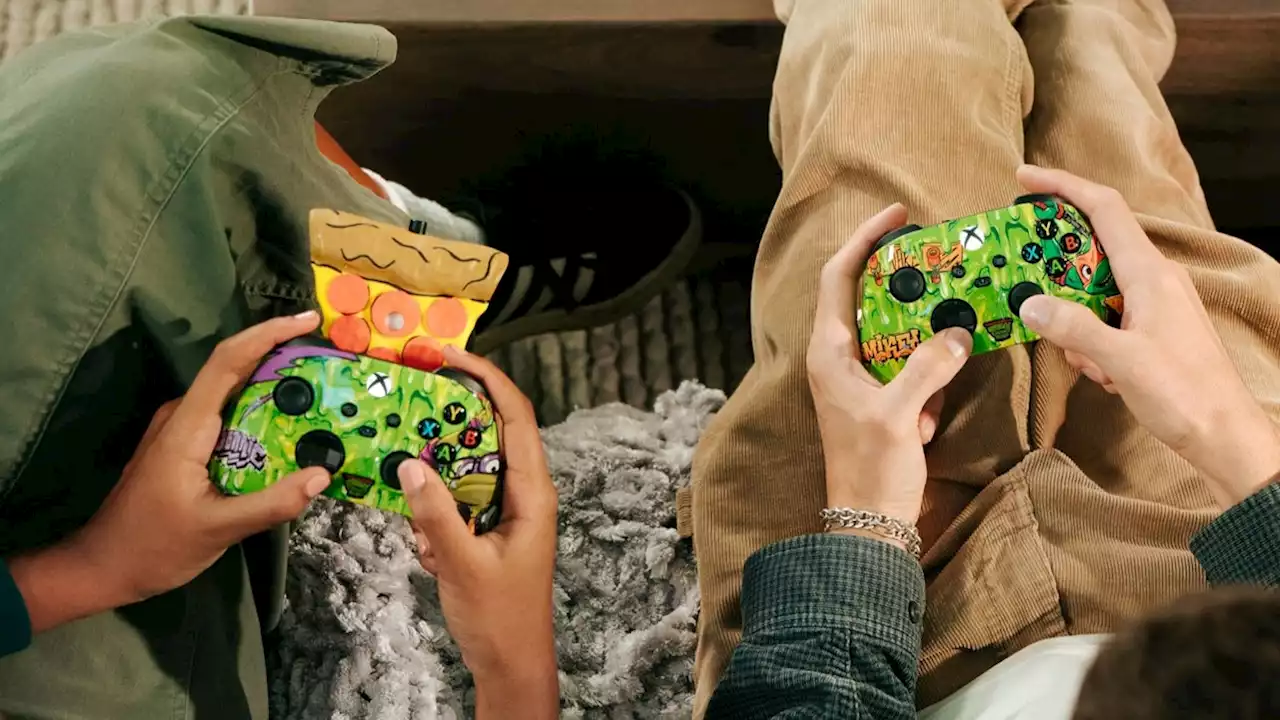 Xbox announces pizza-scented controller in collaboration with Teenage Mutant Ninja Turtles