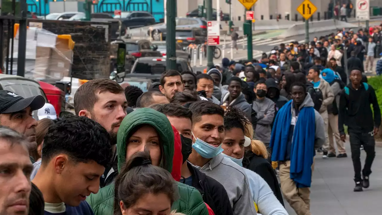 NYC migrants allegedly attack pedestrians before taking on two men who intervened