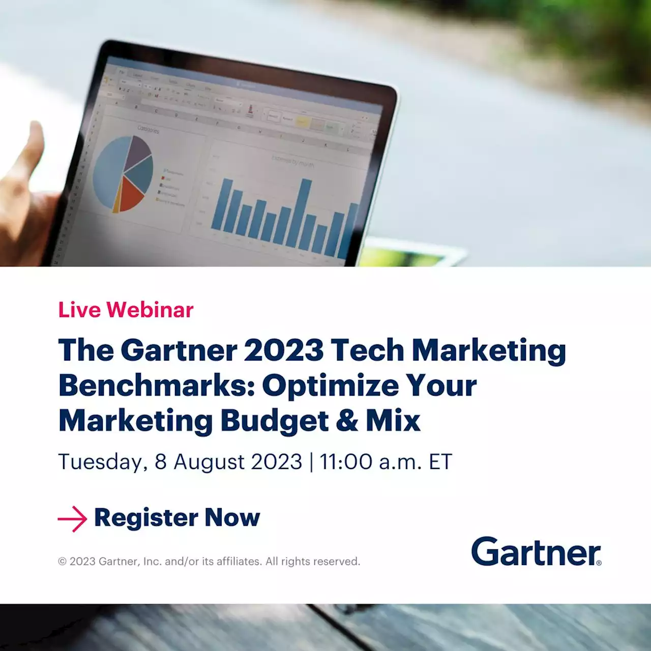 The Gartner 2023 Tech Marketing Benchmarks: Optimize Your Marketing Budget & Mix