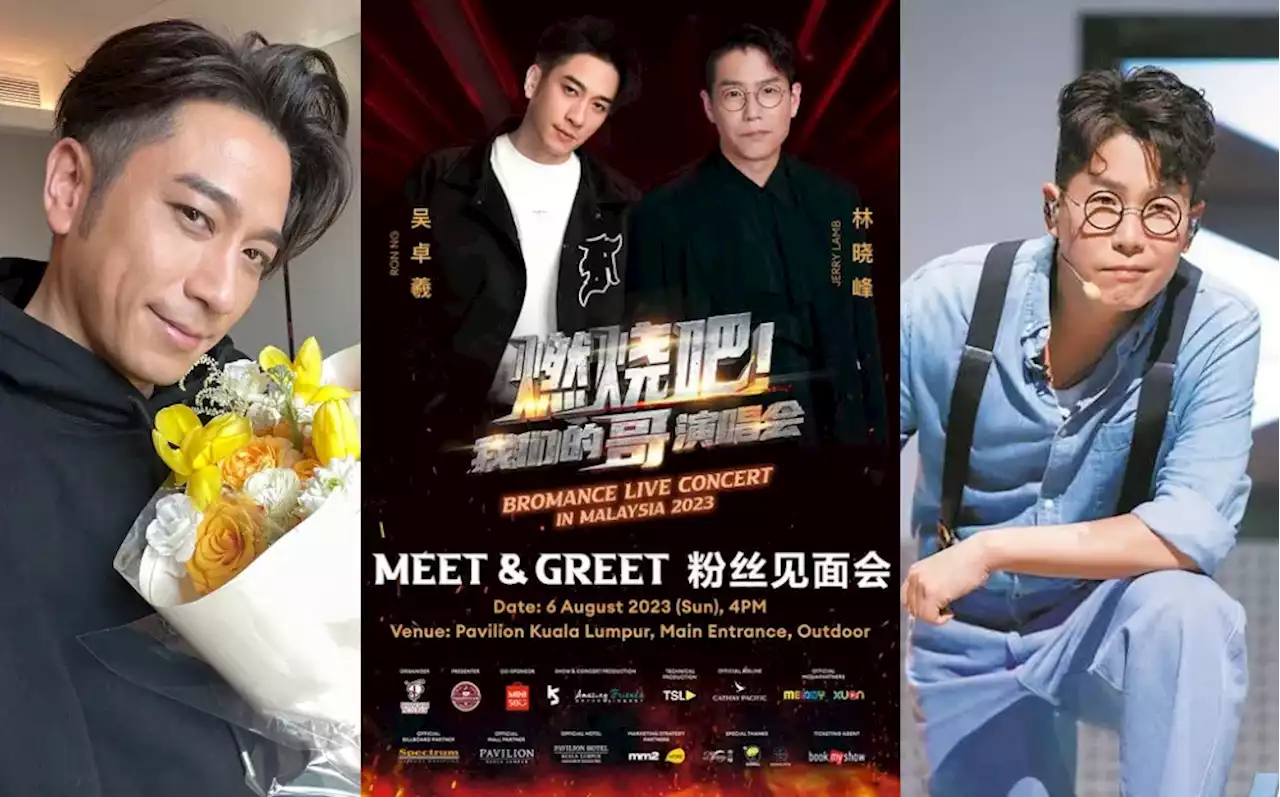 Hong Kong Stars Ron Ng & Jerry Lamb To Hold Meet & Greet In Pavilion Kuala Lumpur