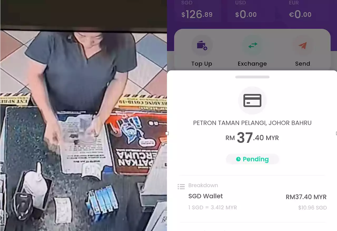 'I hope you're happy using somebody else's money' — Man tells woman who took his bank card and used it at JB petrol station - Singapore News