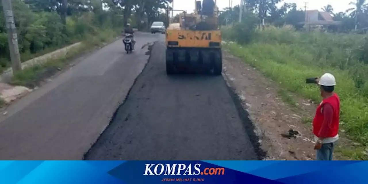 Pakai Produk Lokal, Perbaikan Jalan di Bengkulu dengan Aspal Buton dan Karet