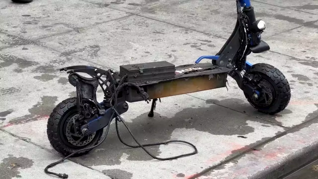 E-scooter explodes in San Francisco apartment