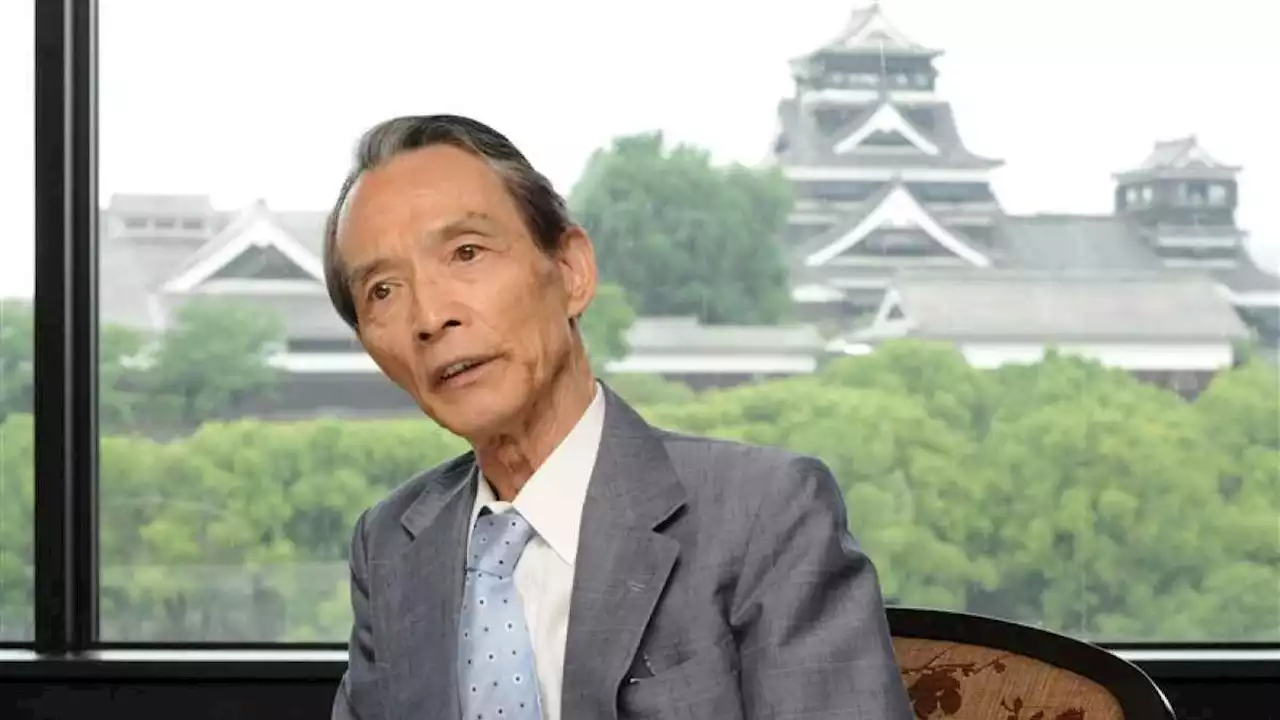 妹に会いに熊本へ度々 作家・森村誠一さん死去 講演会やインタビューも ｜熊本日日新聞社
