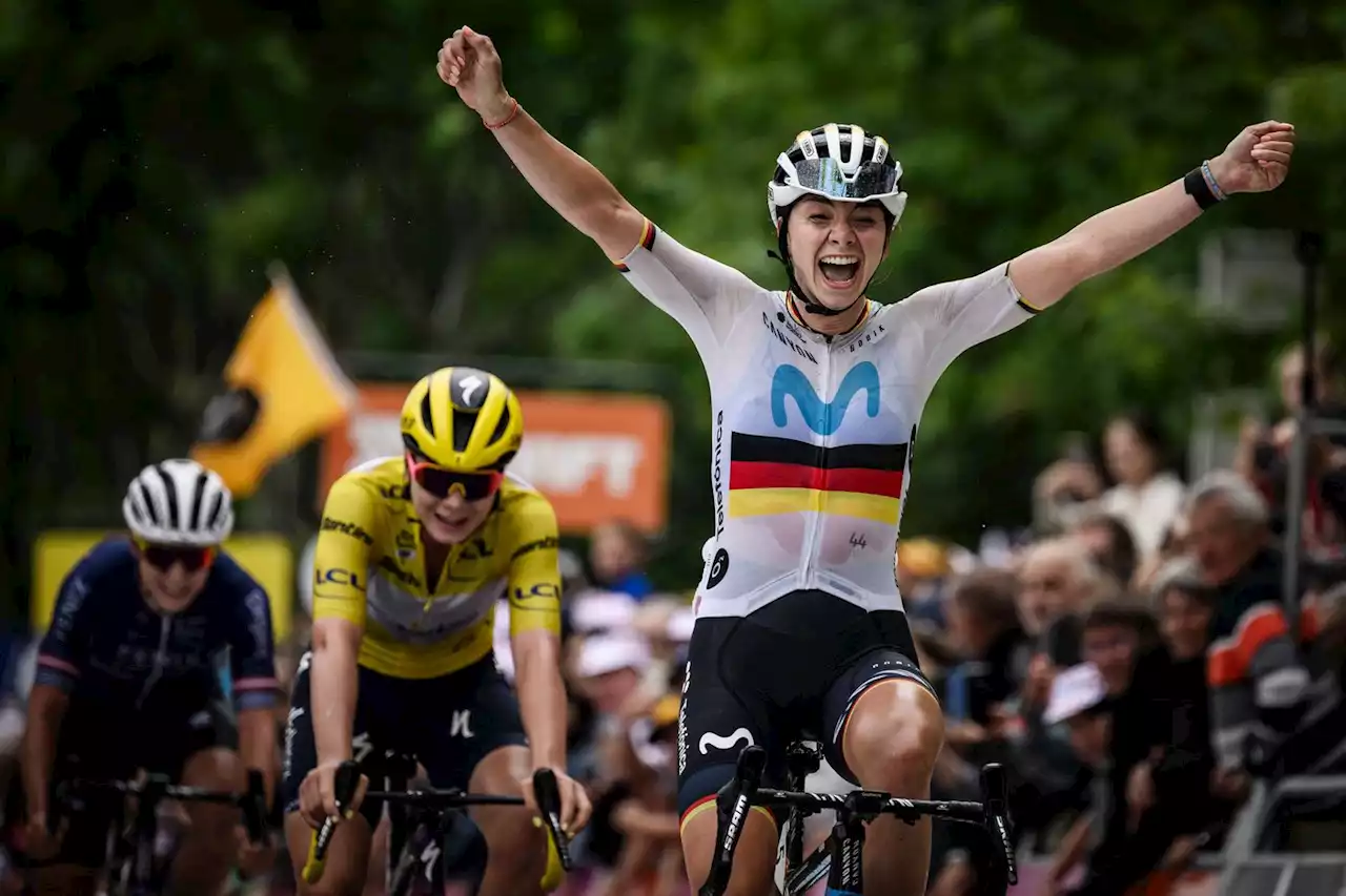 Tour de France femmes 2023 : l’Allemande Liane Lippert remporte le sprint à la deuxième étape