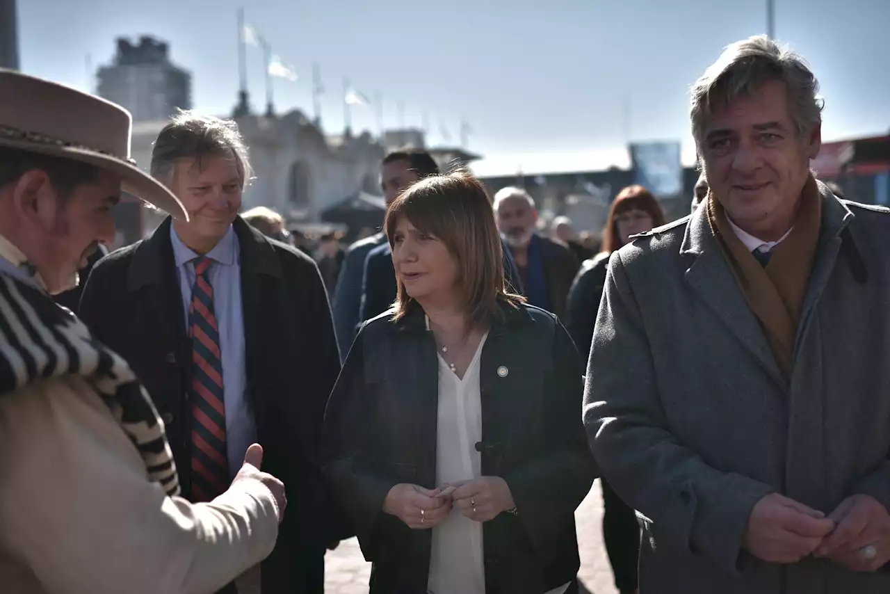 “Está pisado”: Patricia Bullrich visitó la Exposición Rural y le hizo una promesa al campo