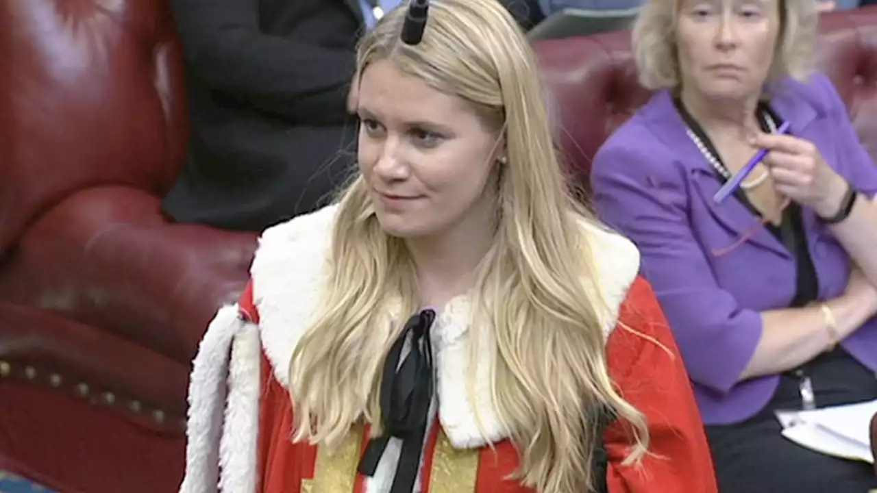 Boris Johnson’s controversial new baroness Charlotte Owen, 30, joins the House of Lords as youngest peer