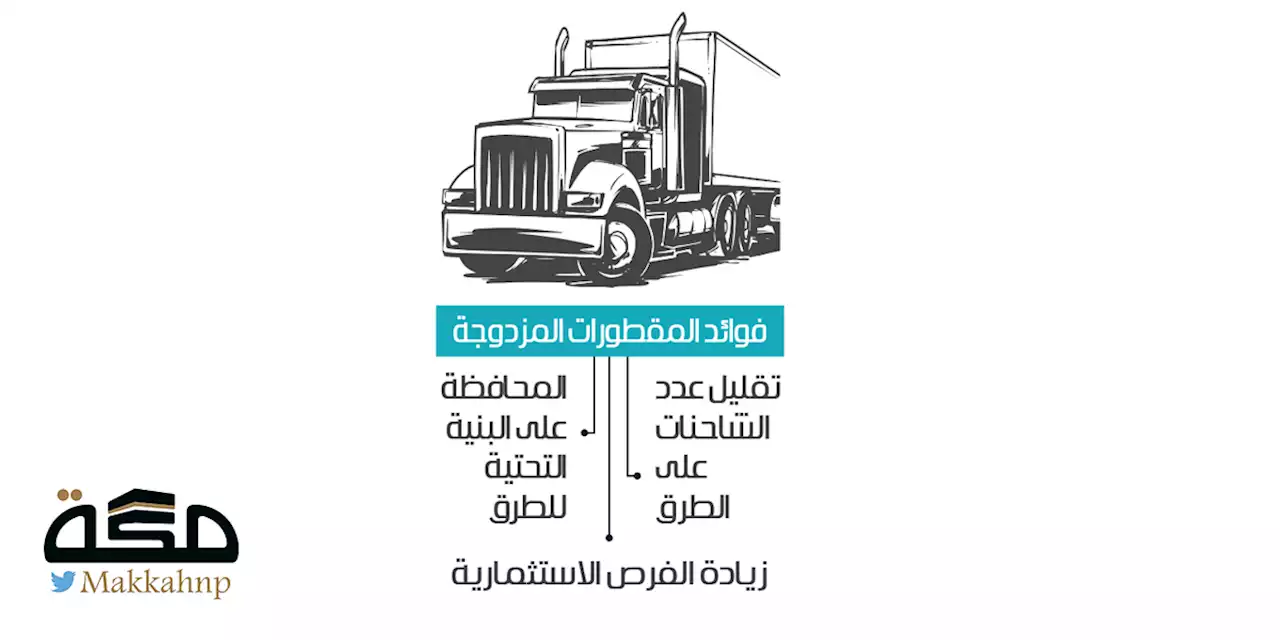 خفض الحوادث يتصدر فوائد المقطورات المزدوجة