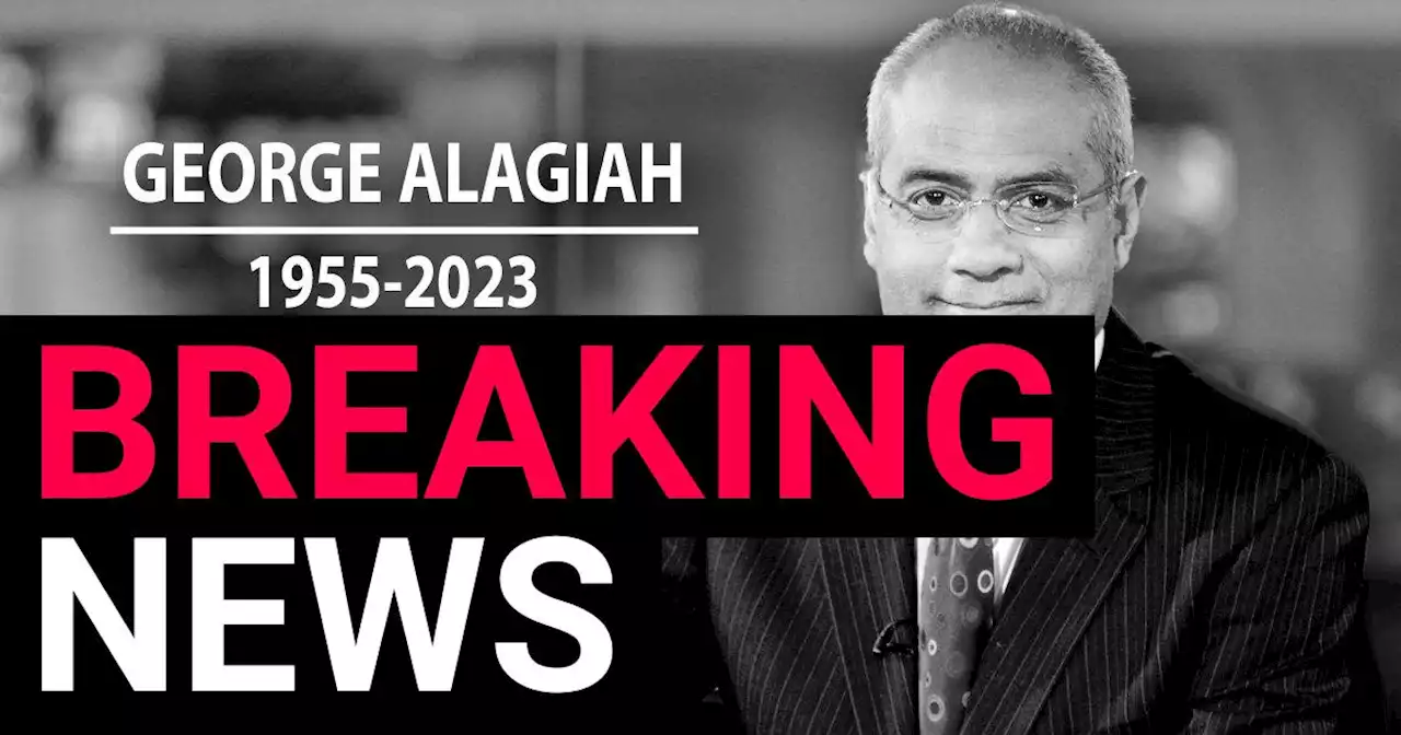 BBC newsreader George Alagiah dies aged 67