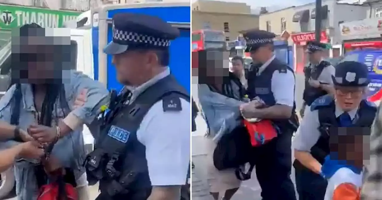 Police arrest mum in front of crying son 'for not paying for her bus ticket'