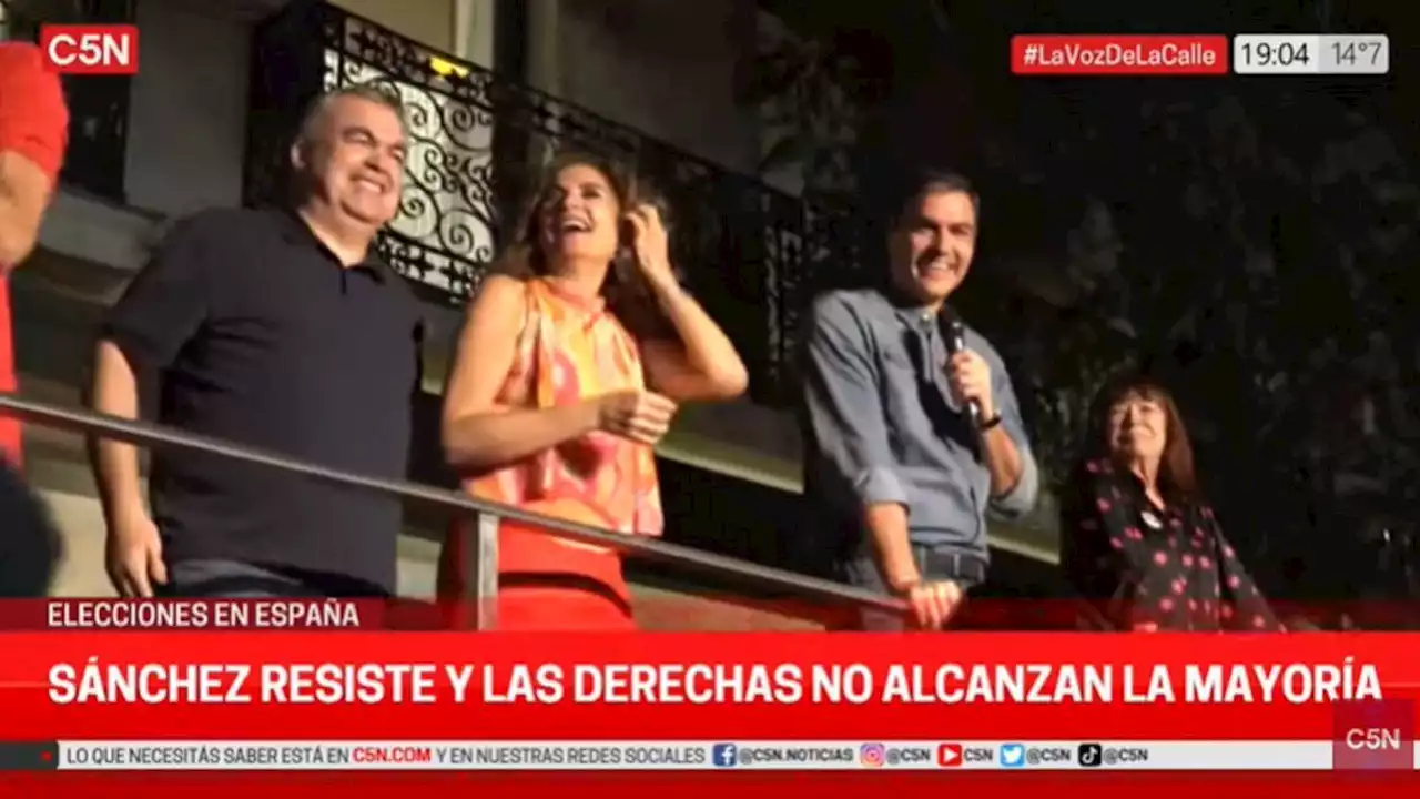 Pedro Sánchez aseguró que “el bloque involucionista del PP y Vox ha fracasado”