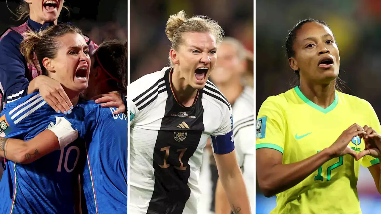 Italy, Germany and Brazil pick up victories in Women's World Cup openers