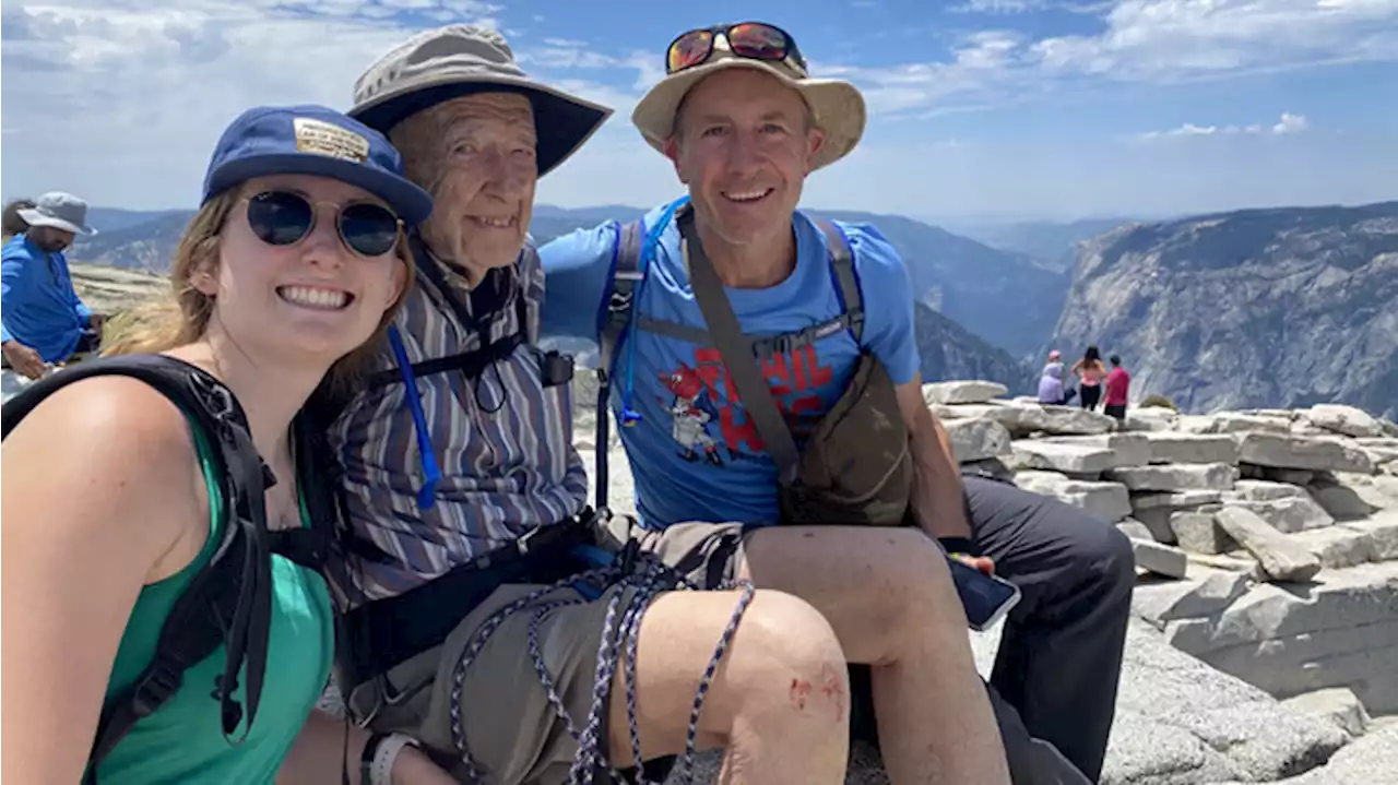 ‘My gosh, we're here': 93-year-old California man summits Yosemite's Half Dome