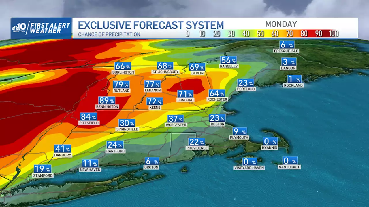 FIRST ALERT: A few storms as humidity rises, with big heat on the horizon