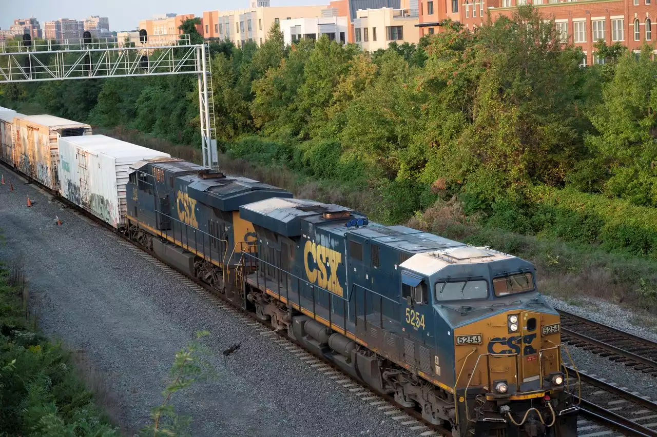 Man killed by freight train while walking on the tracks