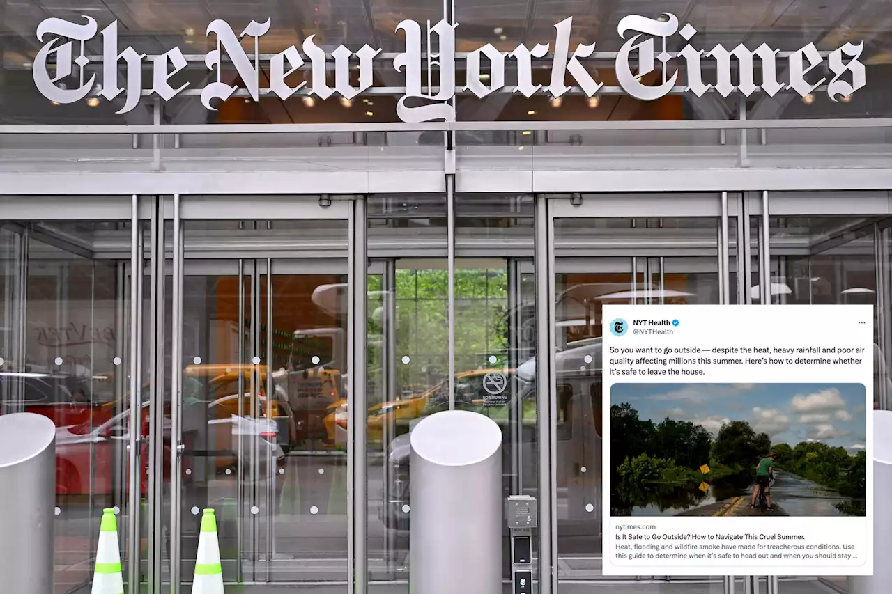 New York Times torched for ‘fear-mongering’ article about the ‘perils’ of summer weather