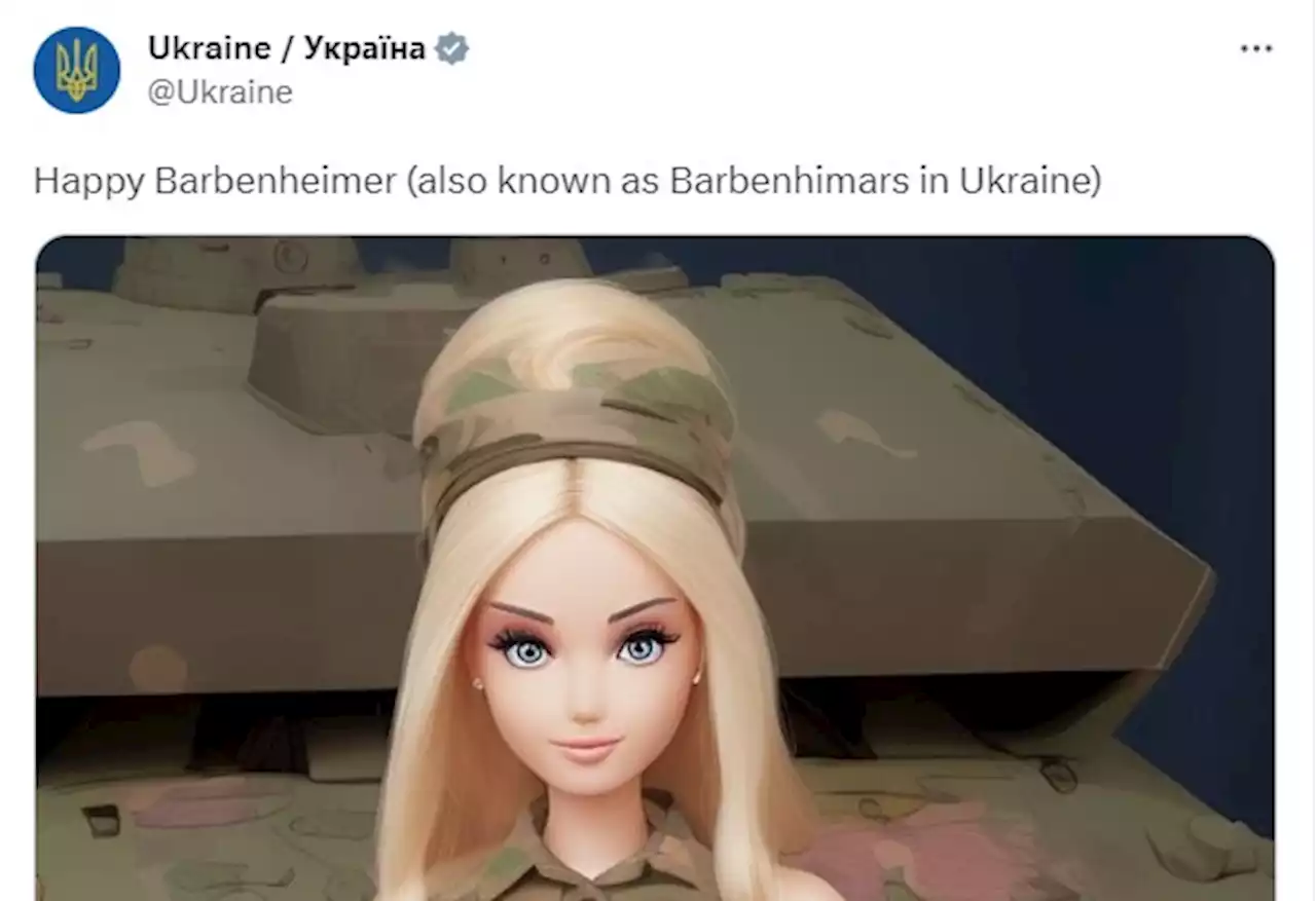 Barbie é convocada para a guerra na Ucrânia | O Antagonista